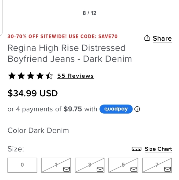 Brand New! Fashion Nova Curve Jeans - Picture 4 of 7